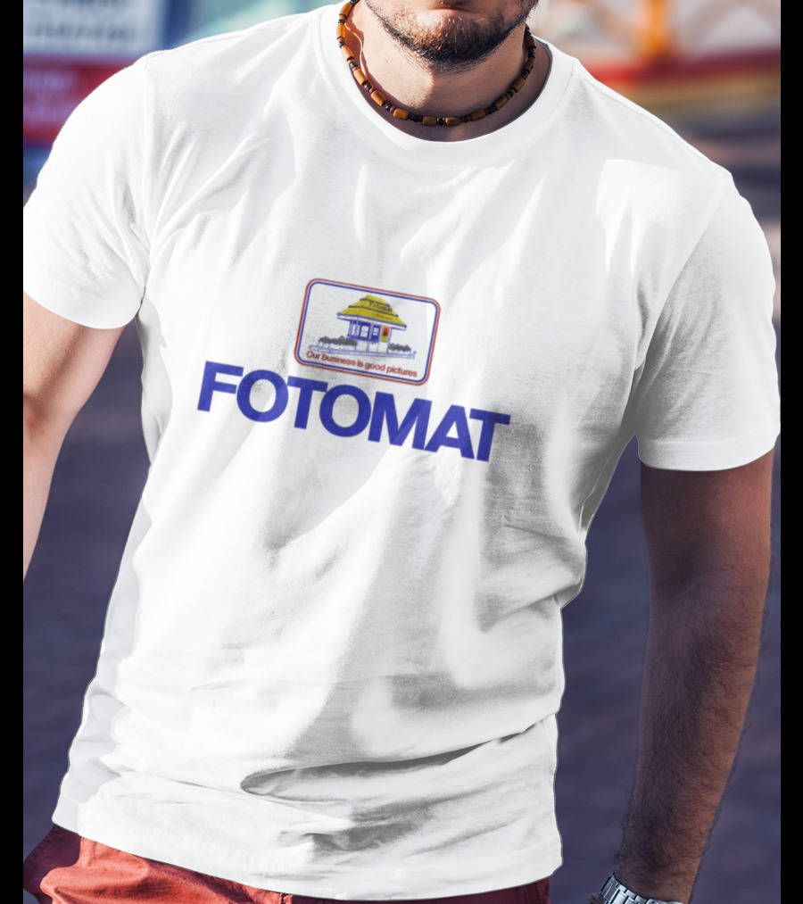 Fotomat Our Business Is Good Pictures Retro 70s 80s T-Shirt