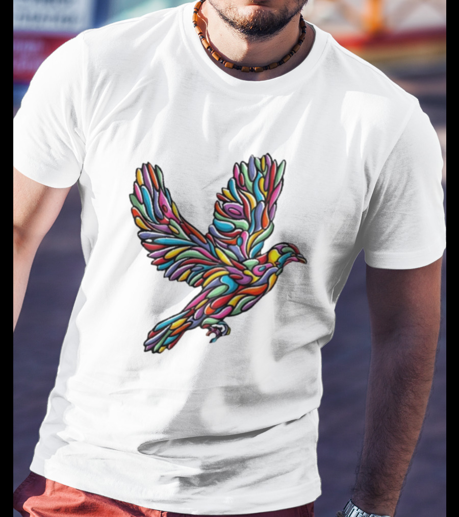Glenside Local Solidarity Multicolored Dove T-Shirt