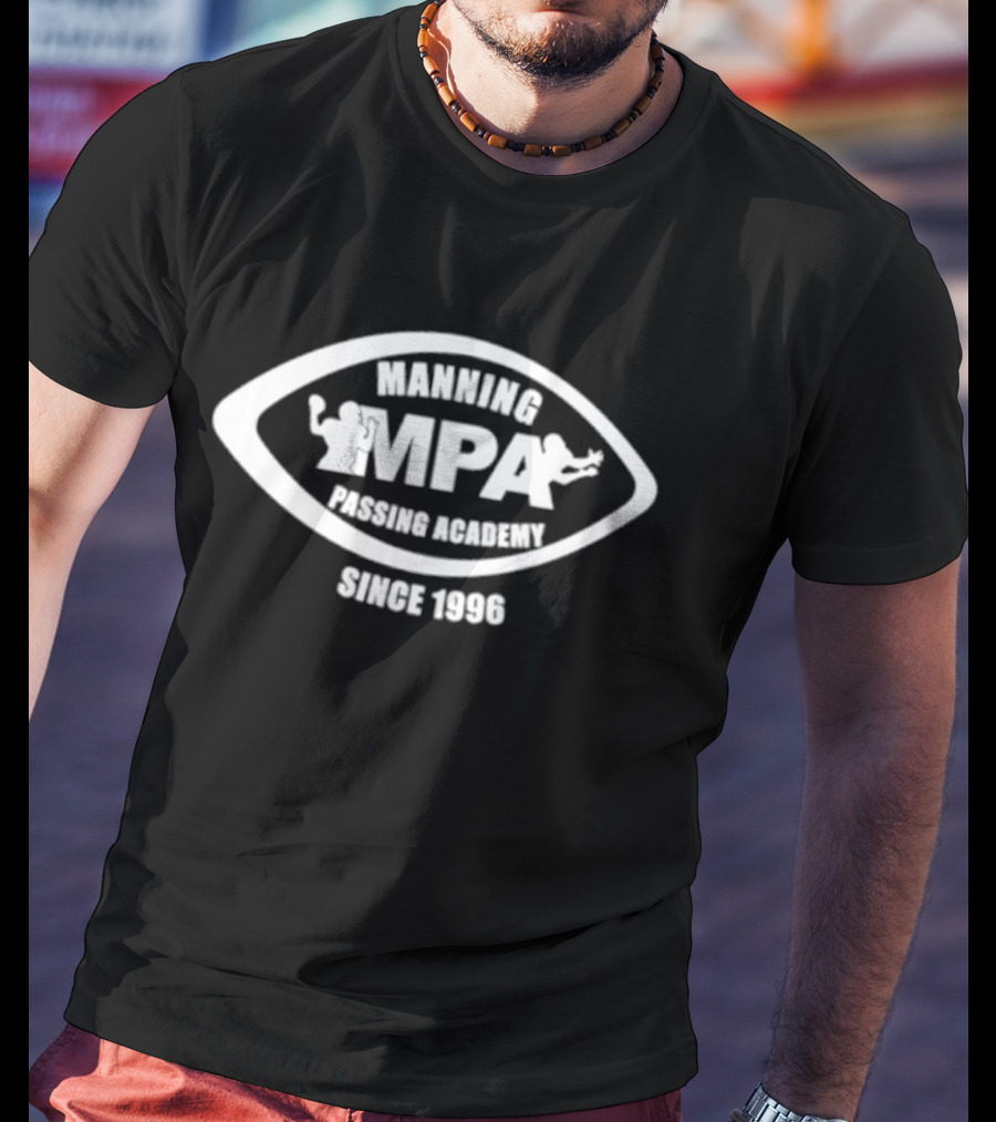 Manning MPA Passing Academy Since 1996 Football T-Shirt