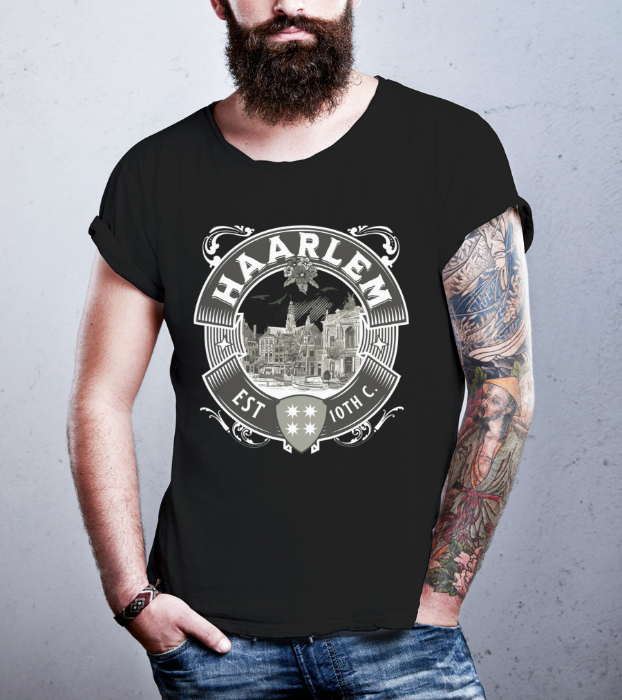 Haarlem Bloemenstad Est 10th C T-Shirt