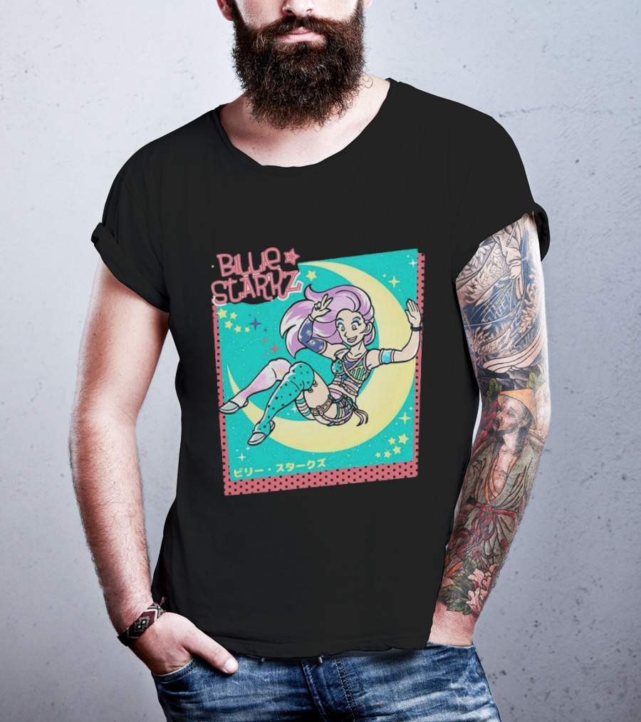 Billie Starkz All Elite Wrestling Moon Jump T-Shirt