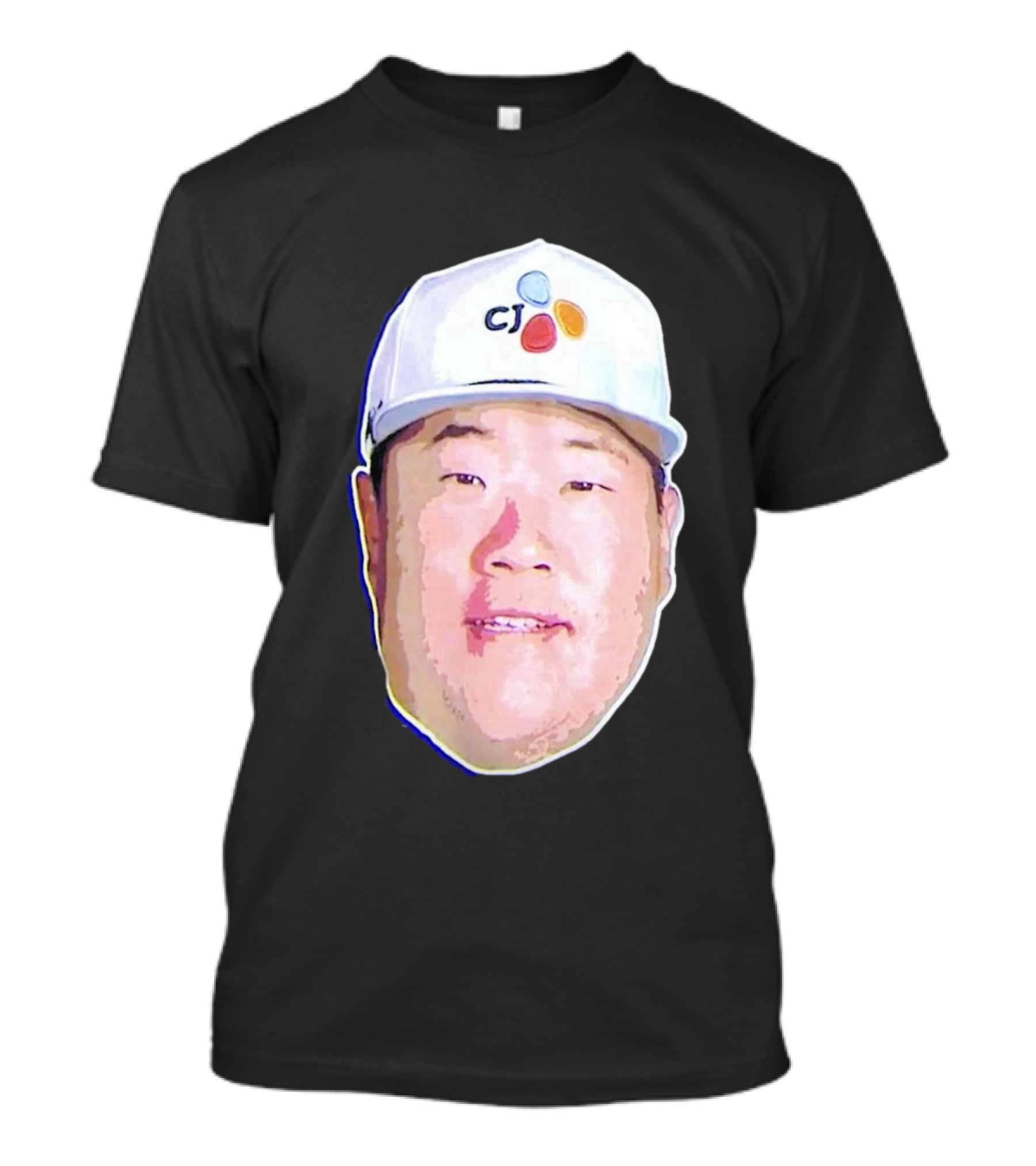 Big Head Sungjae Im CJ Cap Tracker T-Shirt