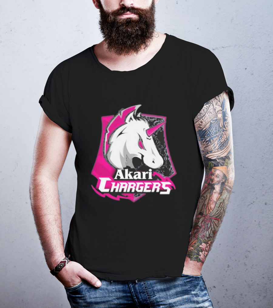 Unicorn Fifi Sharma Akari Chargers T-Shirt
