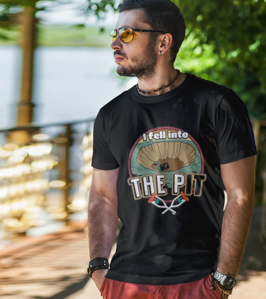 Parks And Recreation I Fell Into The Pit T-Shirt
