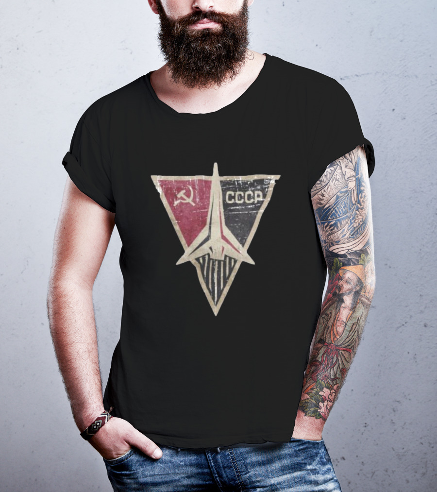 CCCP Soviet Space Program Emblem T-Shirt