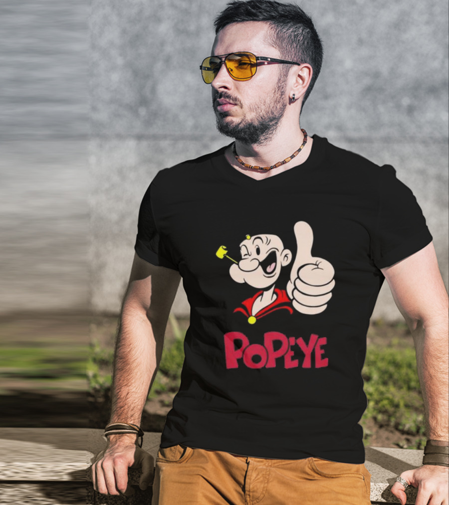 Popeye Thumbs Up Iconic Character T-Shirt
