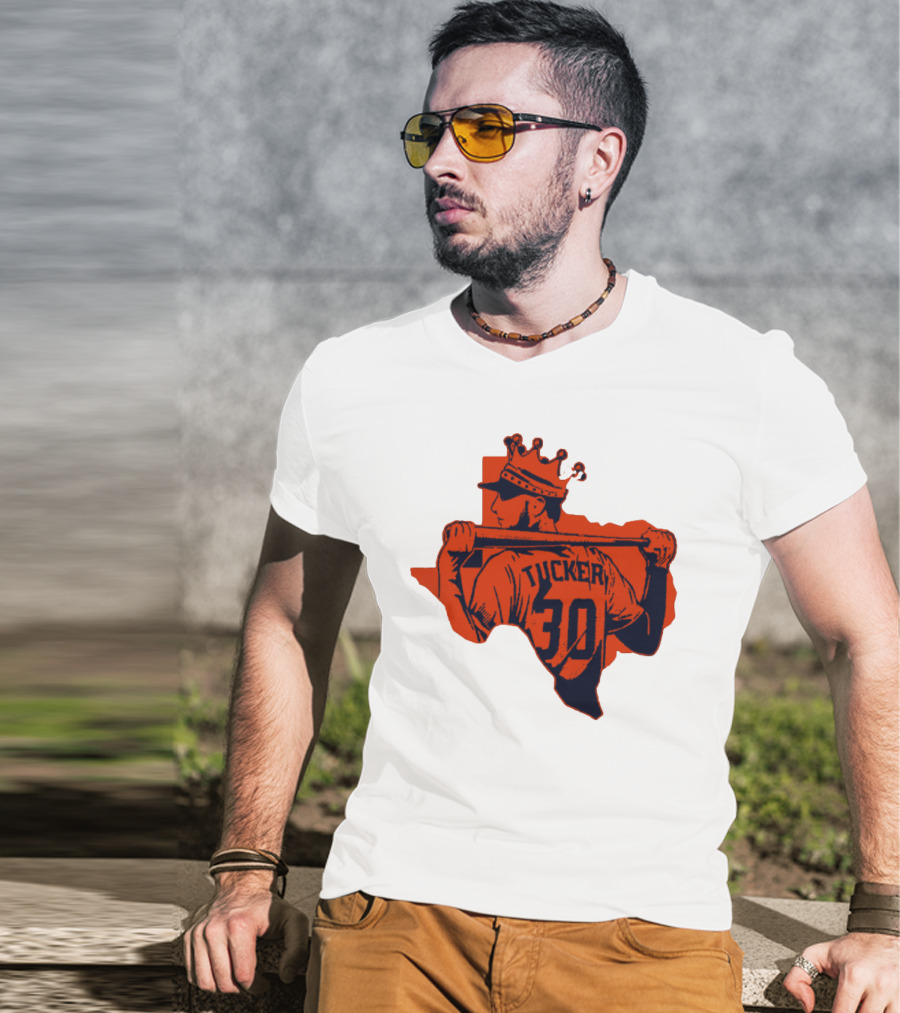 Tucker 30 Crowned King Of Texas Baseball T-Shirt