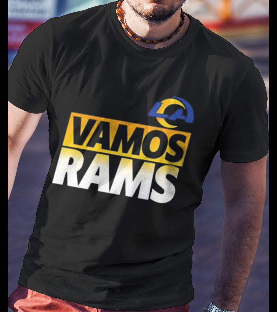 Los Angeles Rams Vamos American Football LA T-Shirt
