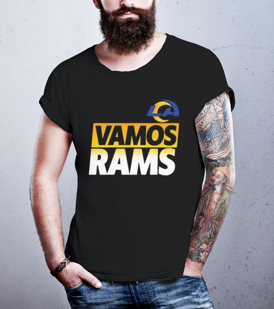 Los Angeles Rams Vamos American Football LA T-Shirt