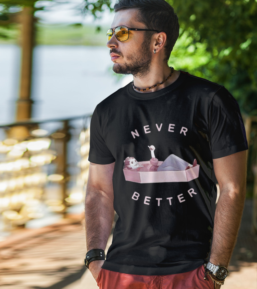 Critical Role Never Better Laudna In Coffin T-Shirt