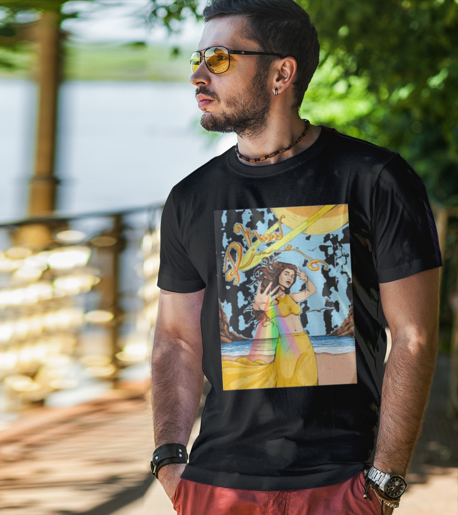 Lorde Solar Power Vibey Beach Scene T-Shirt
