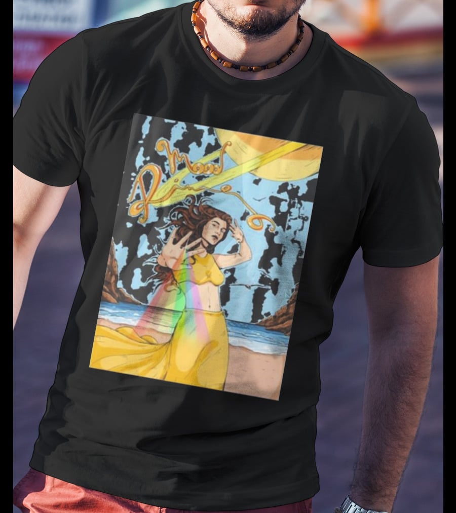 Lorde Solar Power Vibey Beach Scene T-Shirt