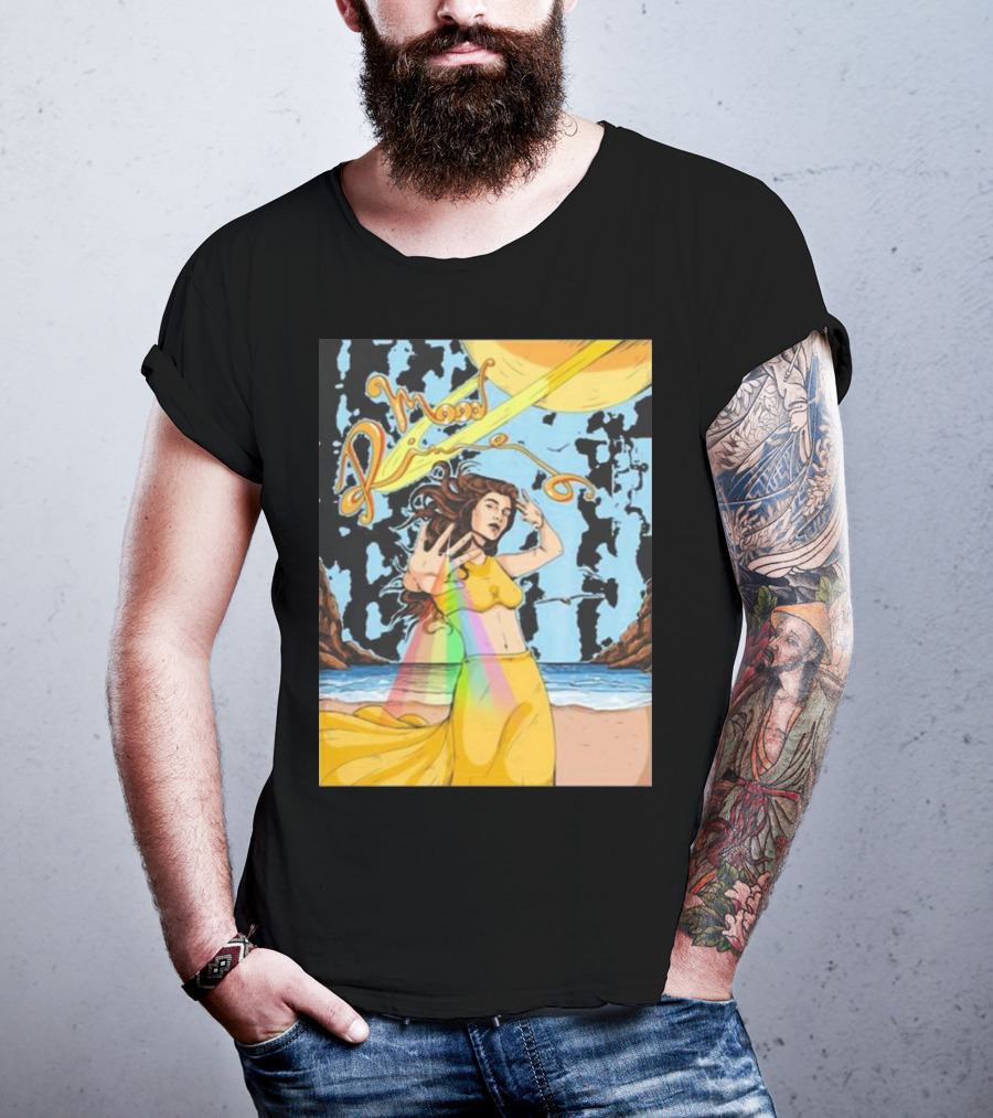 Lorde Solar Power Vibey Beach Scene T-Shirt