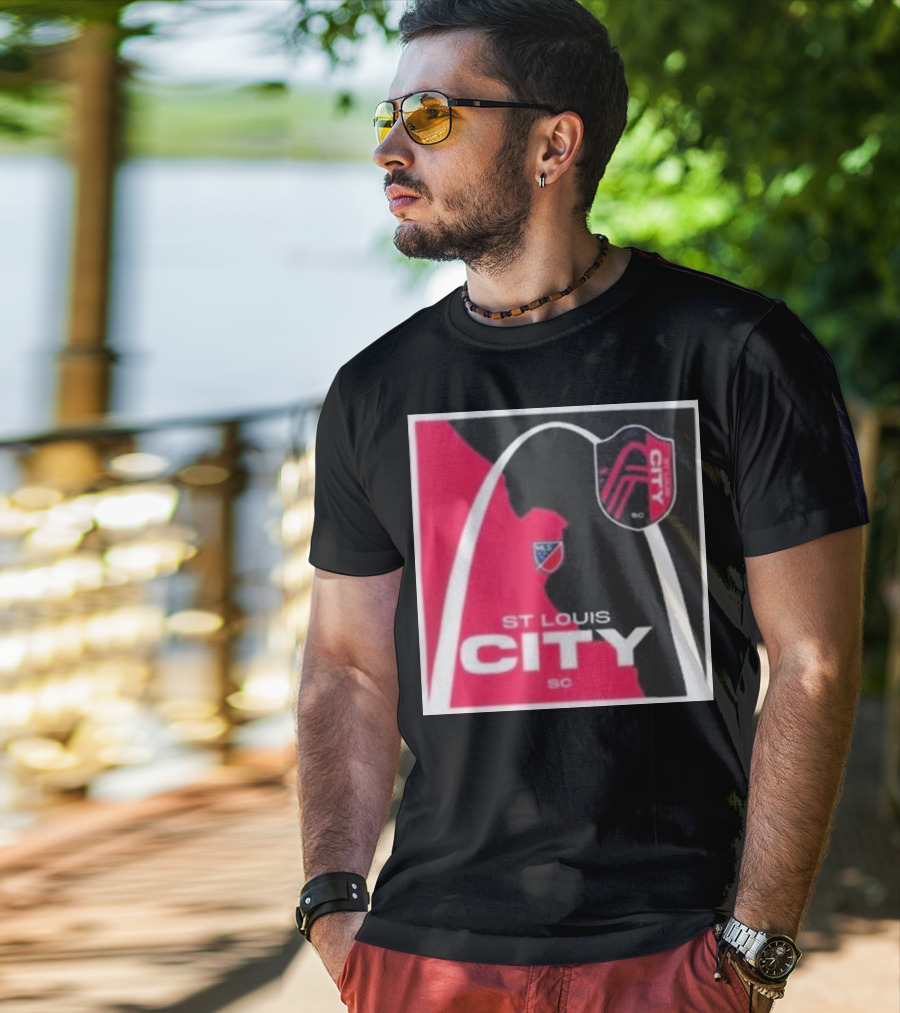 St Louis City SC Arch Badge Hometown Collection T-Shirt
