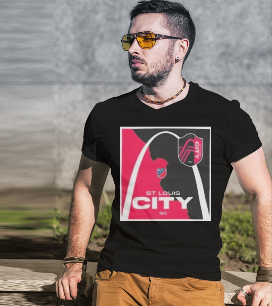 St Louis City SC Arch Badge Hometown Collection T-Shirt