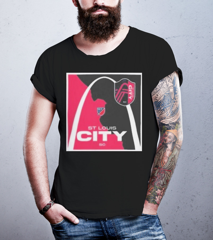 St Louis City SC Arch Badge Hometown Collection T-Shirt