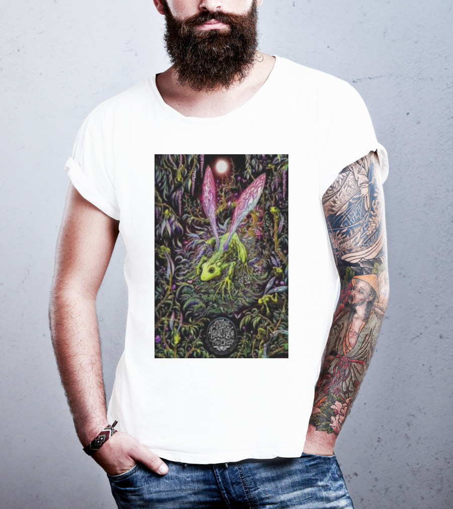 Les Claypool’s Fearless Flying Frog Brigade Psychedelic Creature Art Wheatland T-Shirt