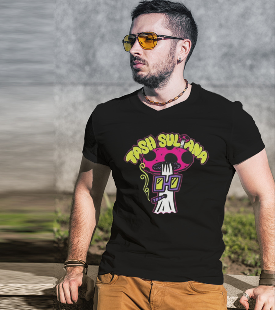 Tash Sultana Psychedelic Mushroom T-Shirt