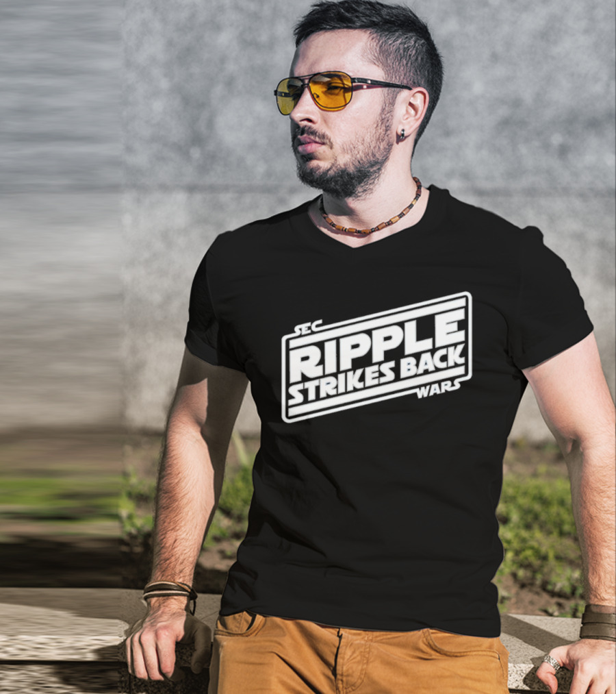 Ripple Strikes Back SEC Wars T-Shirt