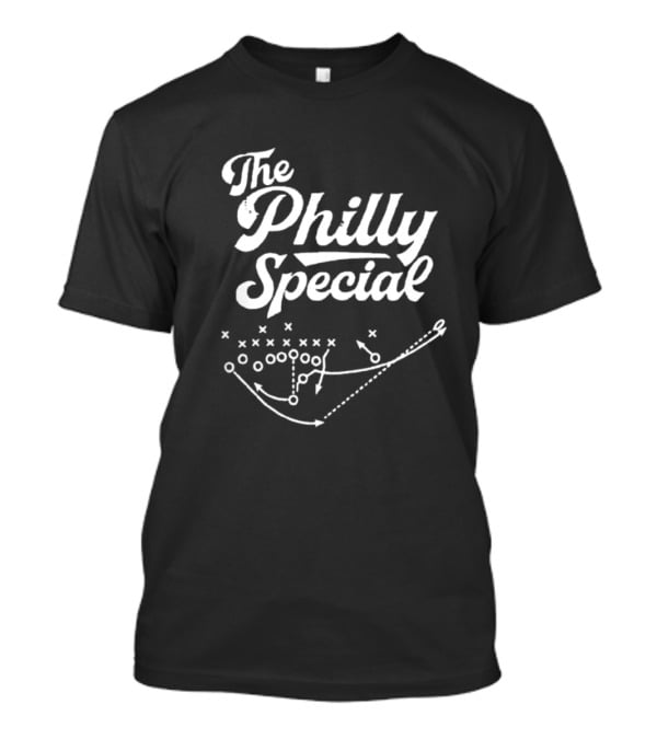 The Philly Special Football Play Diagram T-Shirt