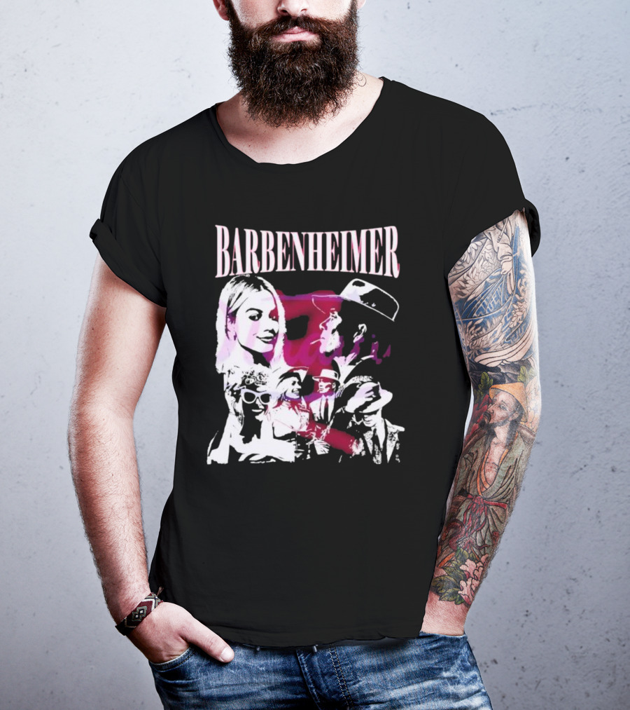 Barbenheimer Come On Baby Let's Go Party Vintage Style Iconic T-Shirt