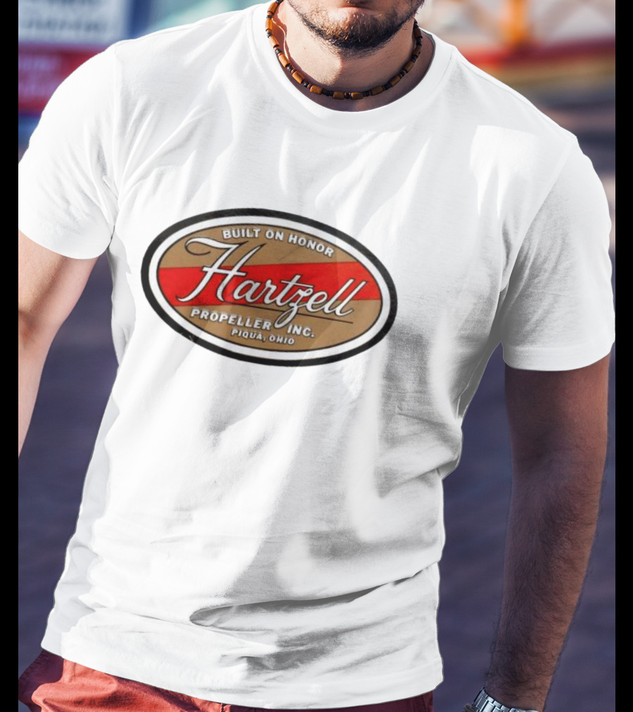 Hartzell Built On Honor Propeller Inc. Piqua Ohio T-Shirt