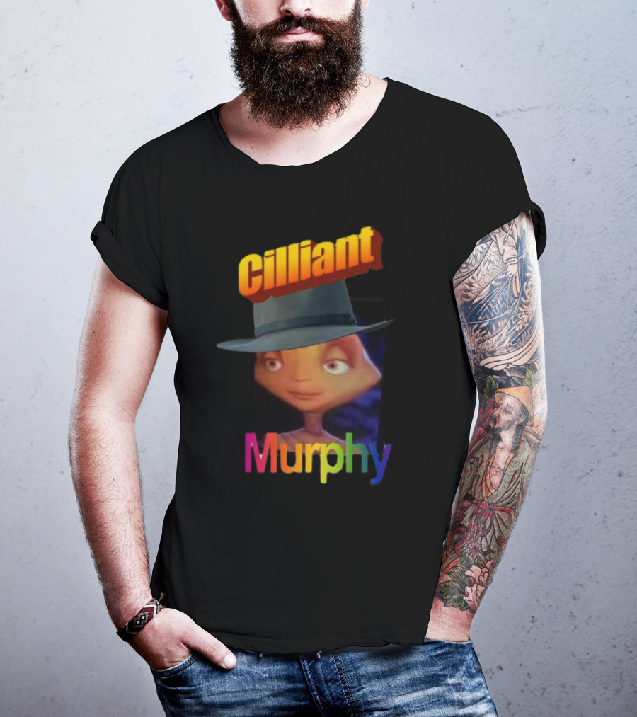 Cilliant Murphy Hat Meme Face T-Shirt