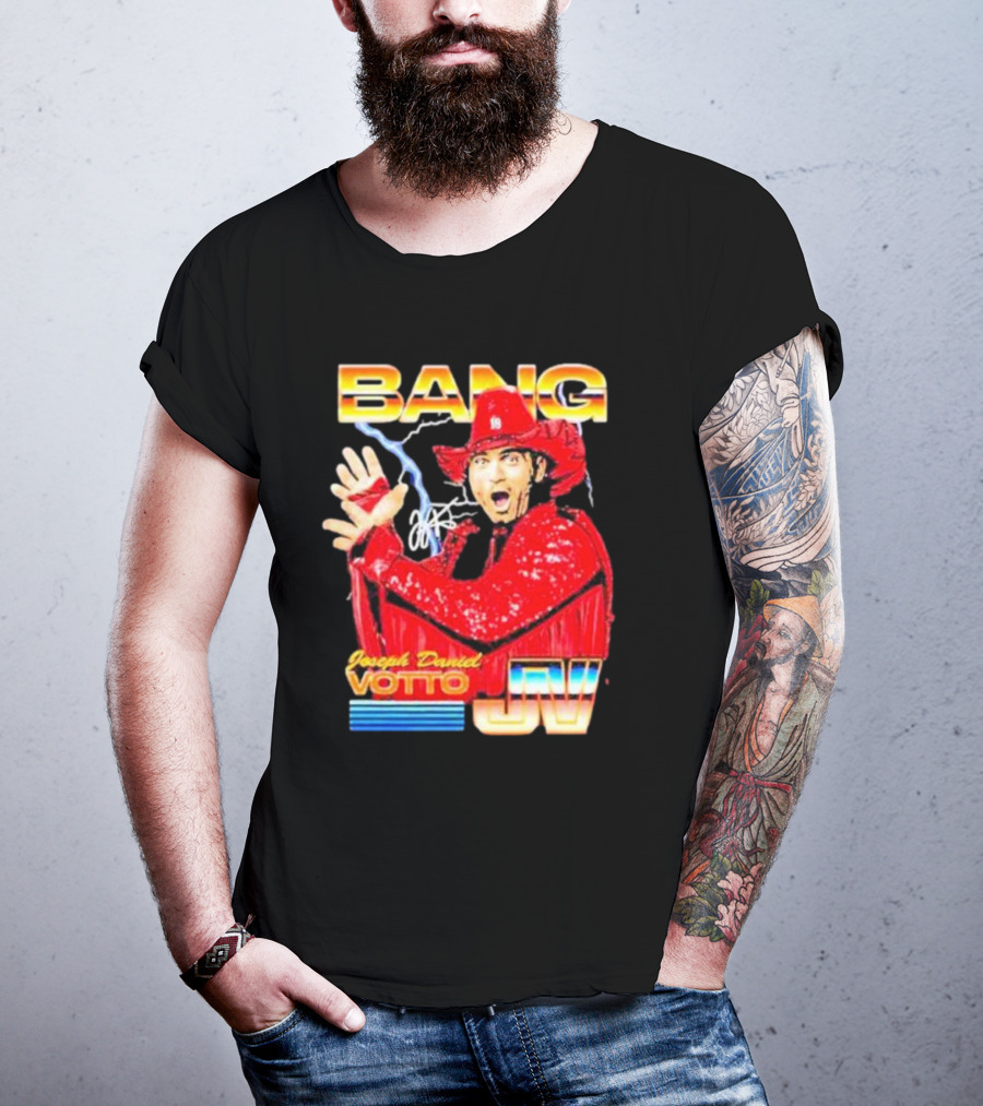 BANG Joey Daniel Votto JV Wrestler Signature T-Shirt