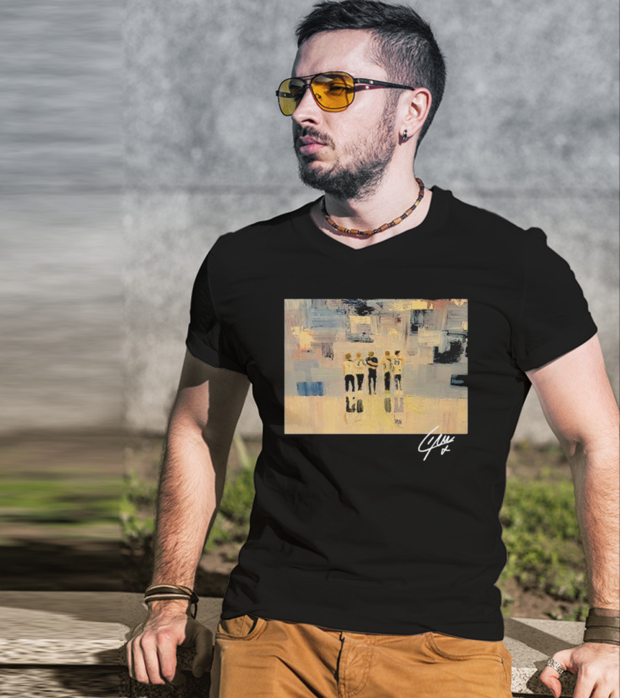 Liam Payne X Choose Love Abstract Band Painting With Signature T-Shirt