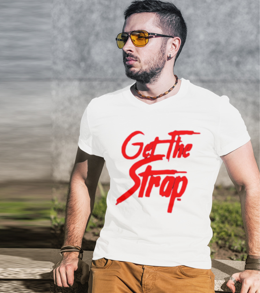 Version 1 Get The Strap Red T-Shirt