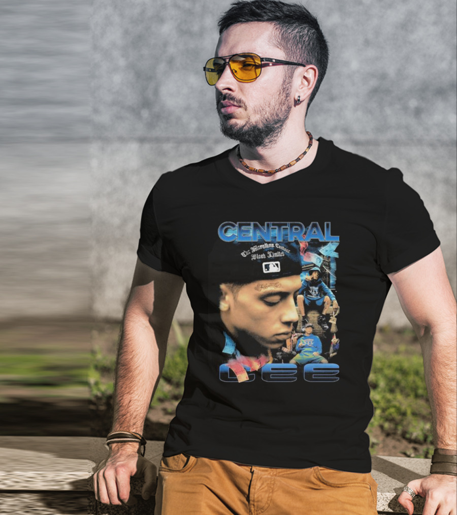 Central Cee The Marathon Continues Sticc N Move Blue Aesthetic T-Shirt