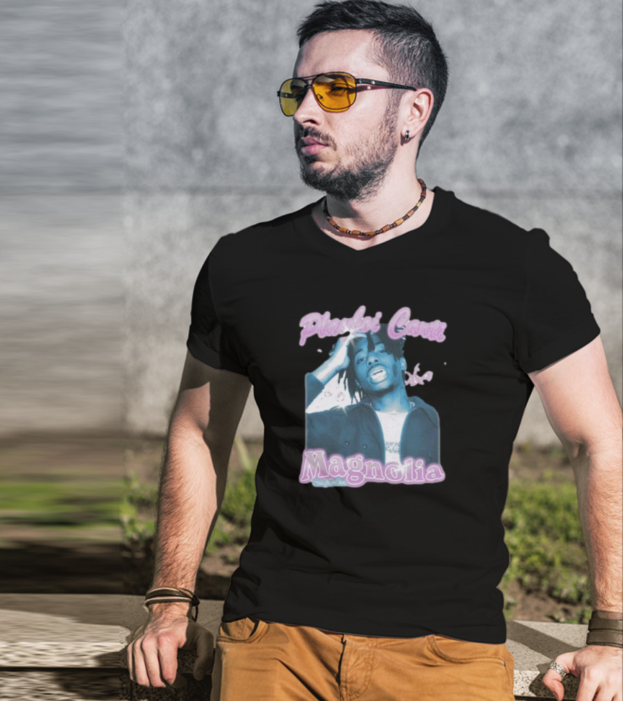 Playboi Carti Magnolia Airbrush T-Shirt