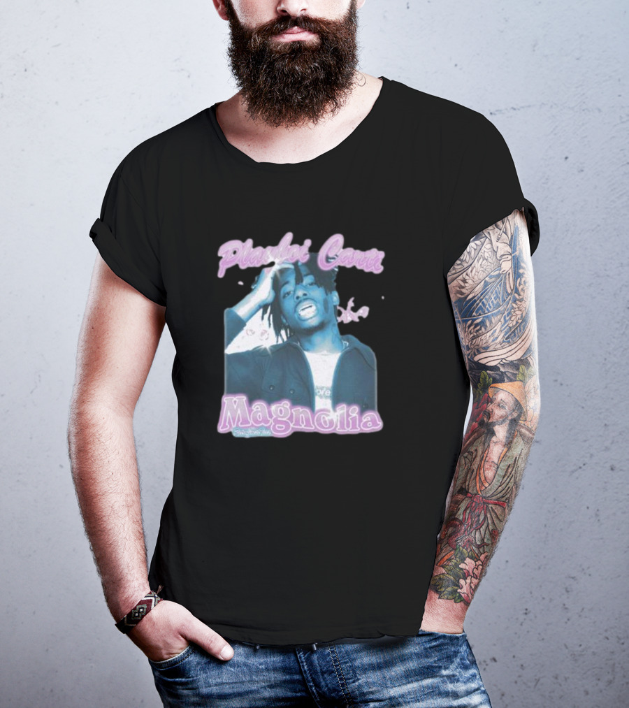 Playboi Carti Magnolia Airbrush T-Shirt