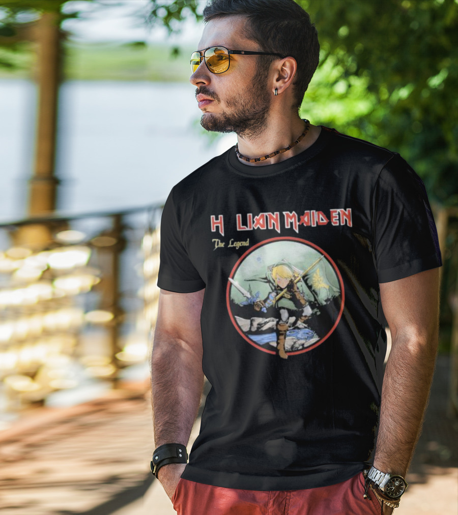 Hylian Maiden The Legend Link Battle Adventure T-Shirt