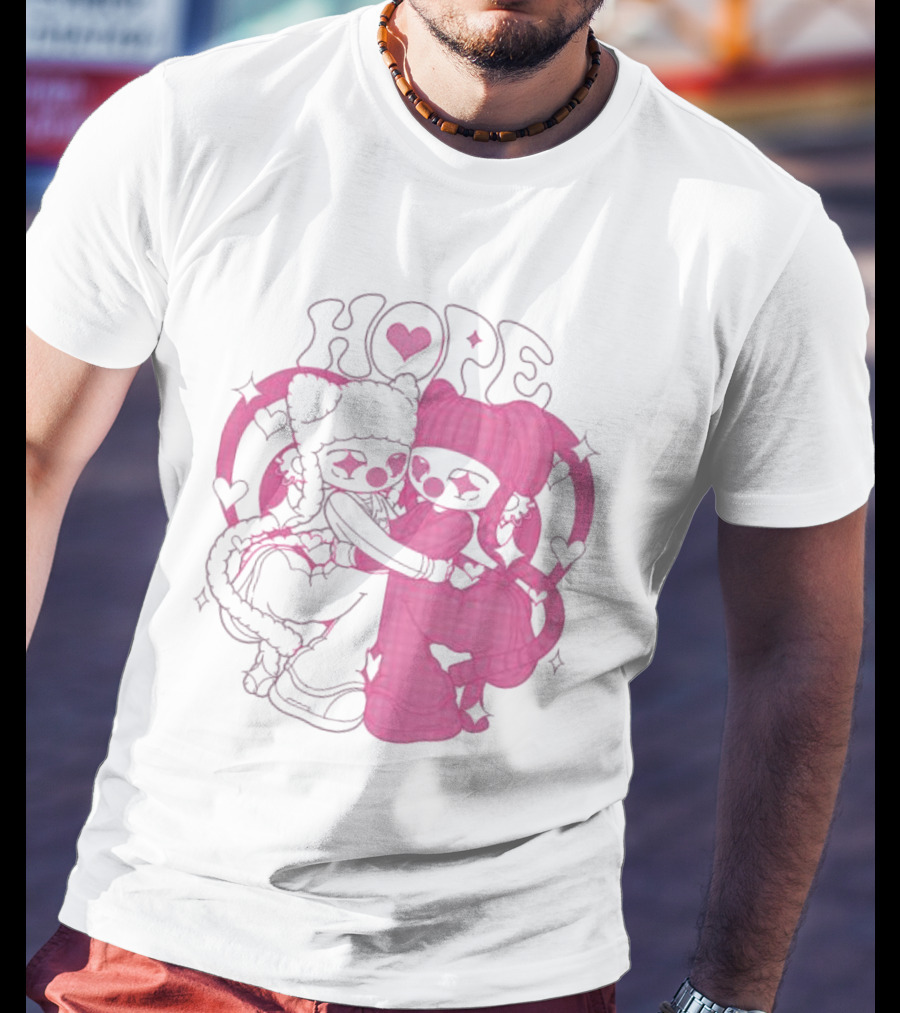 Hope Heart Embrace LizI Grace T-Shirt
