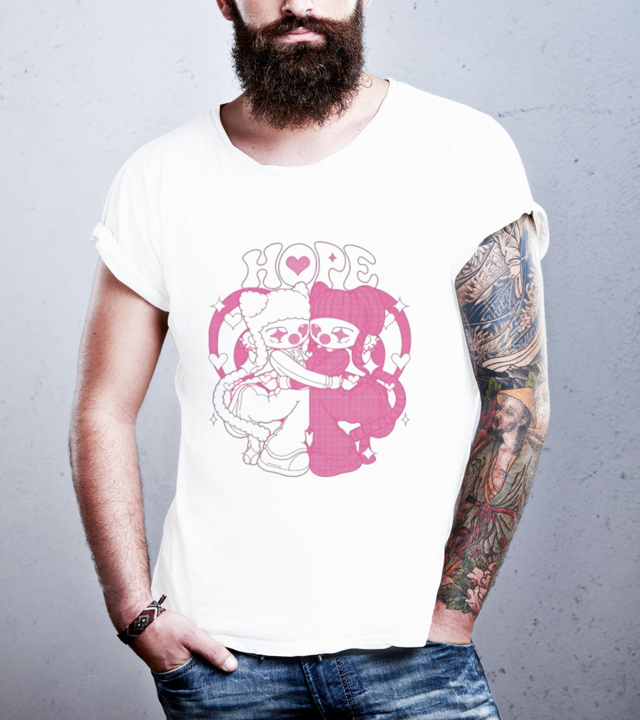 Hope Heart Embrace LizI Grace T-Shirt
