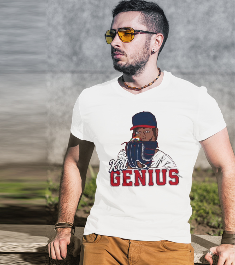 Kid Genius Triston McKenzie Baseball Pitcher T-Shirt