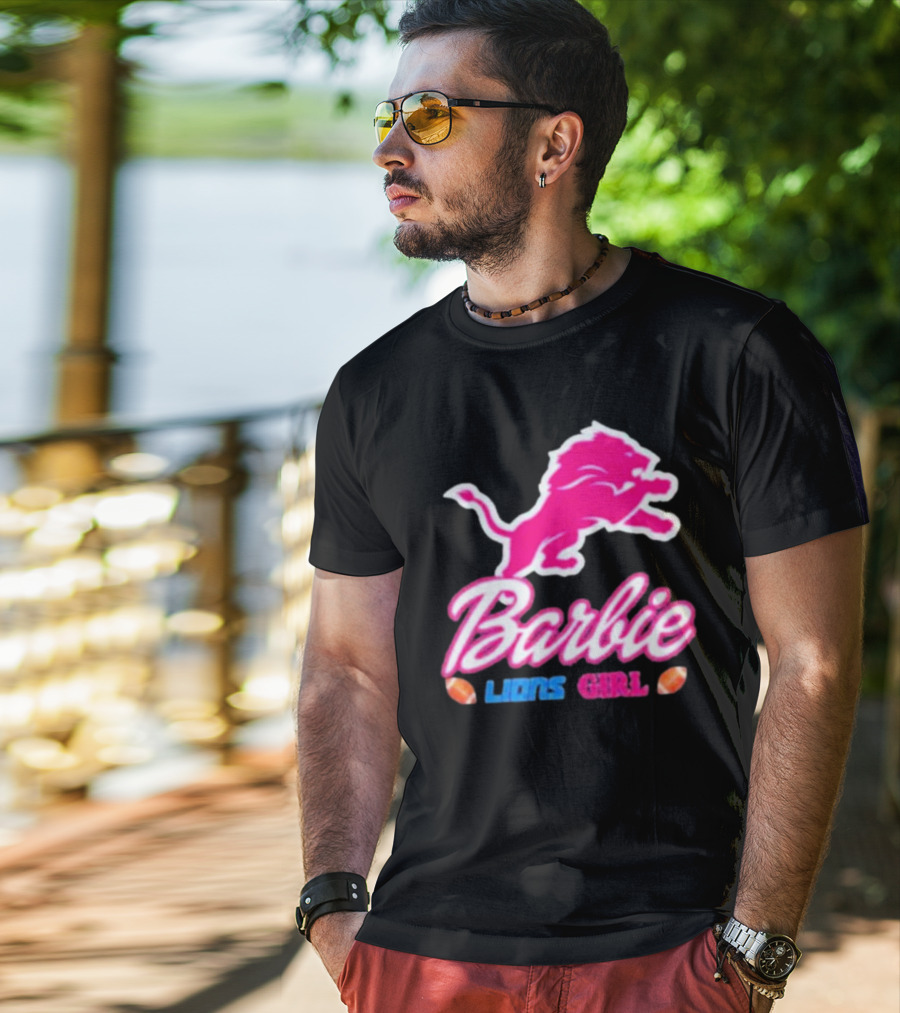 Barbie Lions Girl Football T-Shirt