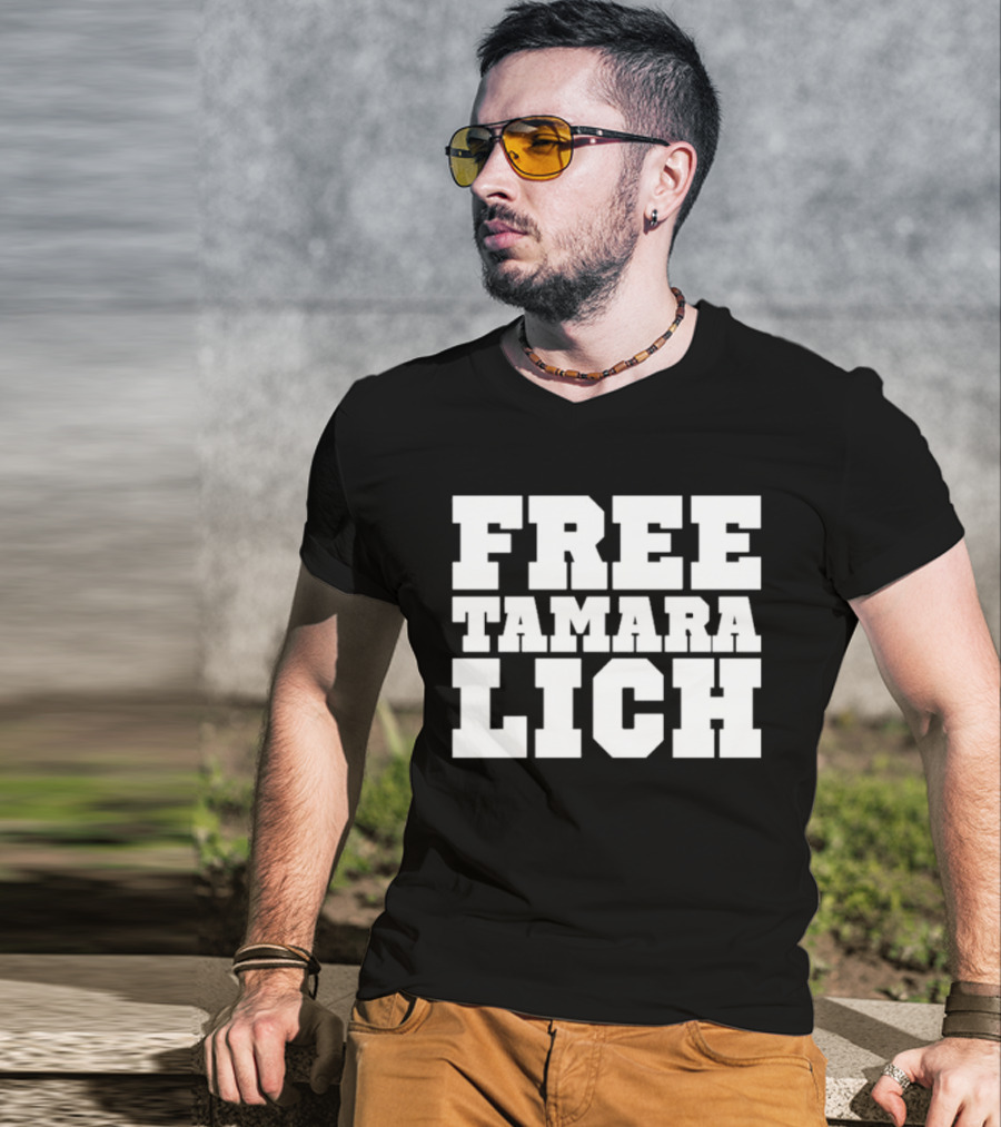 Caryma Sa’d Lawyer Political Satirist Free Tamara Lich T-Shirt