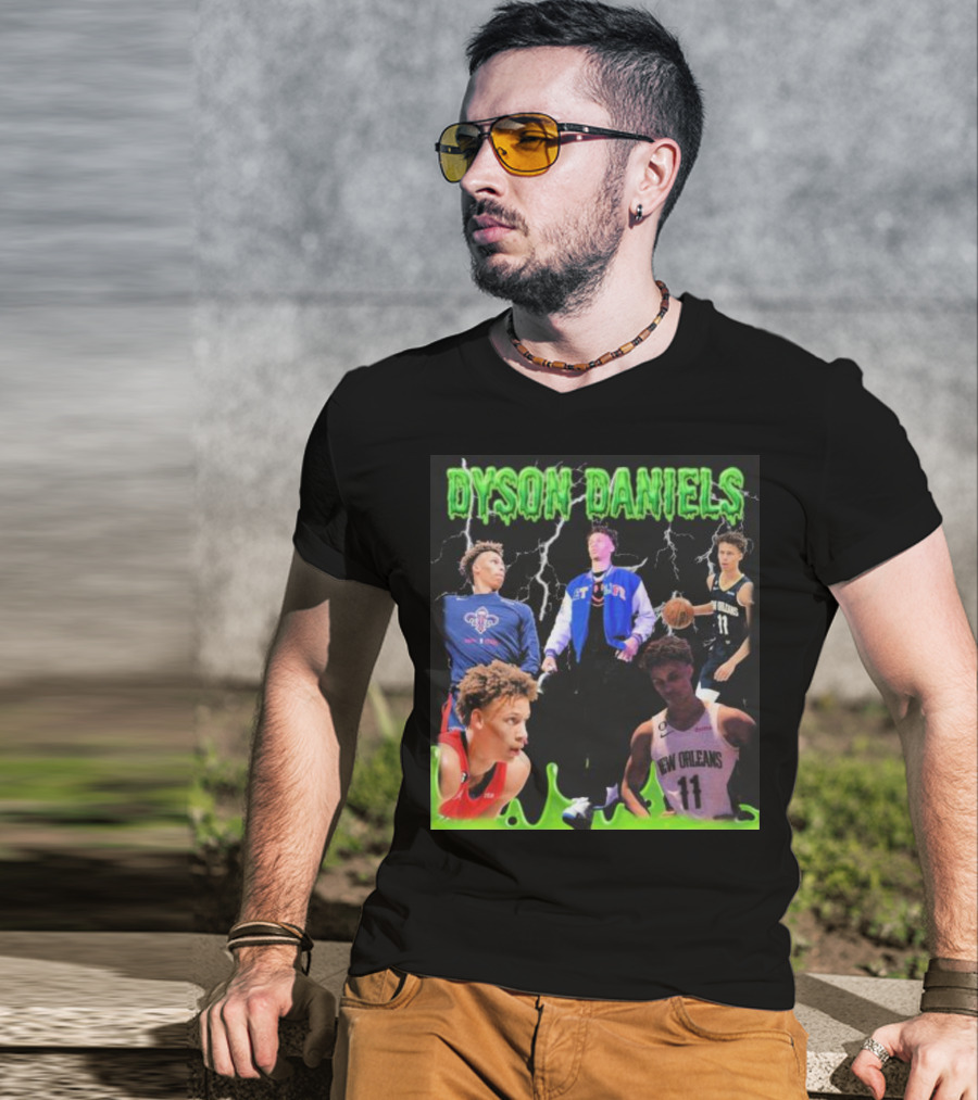 Dyson Daniels New Orleans Pelicans Basketball Highlights Compilation T-Shirt