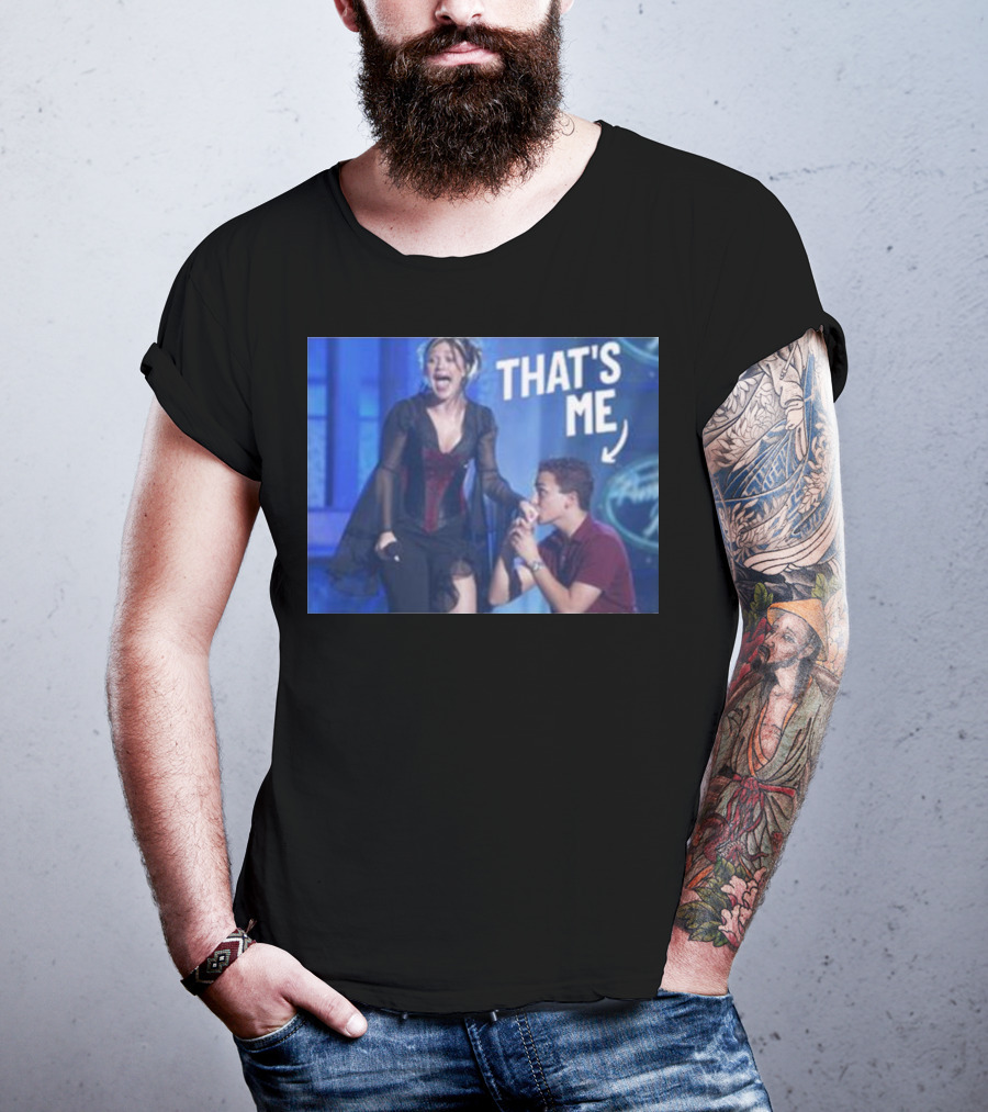That's Me Iconic Moment Text With Enthusiastic Reaction T-Shirt