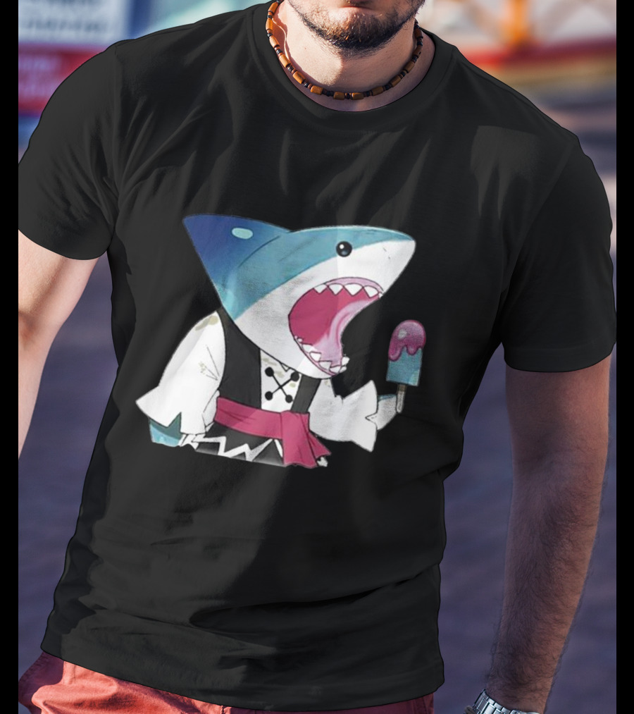Shroomie Sorbet Shark Cookie Ice Cream Treat T-Shirt