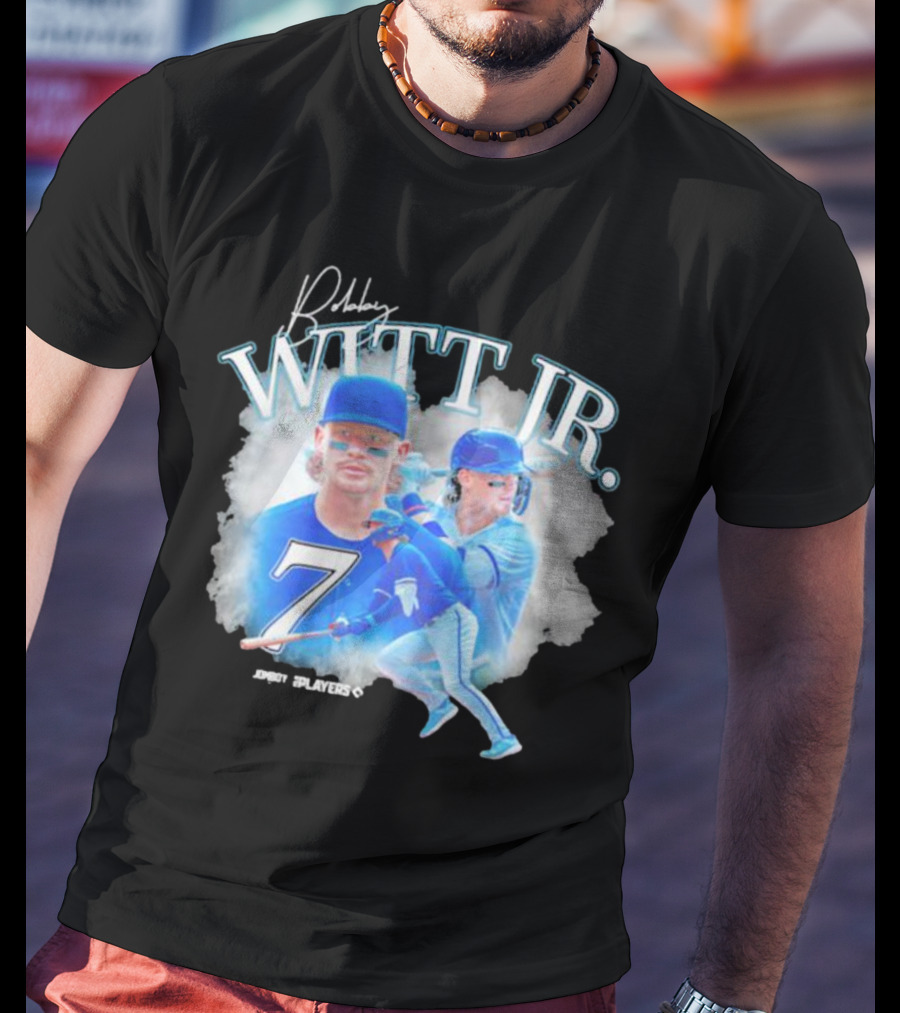 Bobby Witt Jr. 7 Signature Series Ambit Players T-Shirt