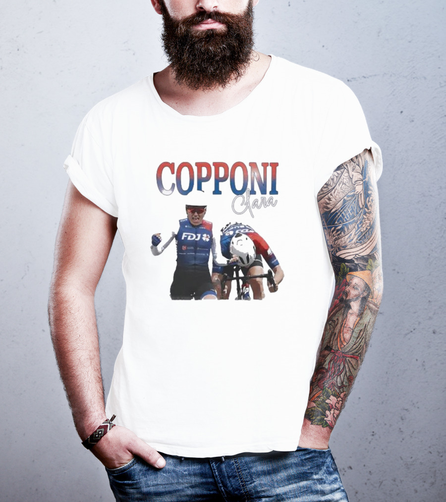 Clara Copponi FDJ Cycling Racing Champion T-Shirt