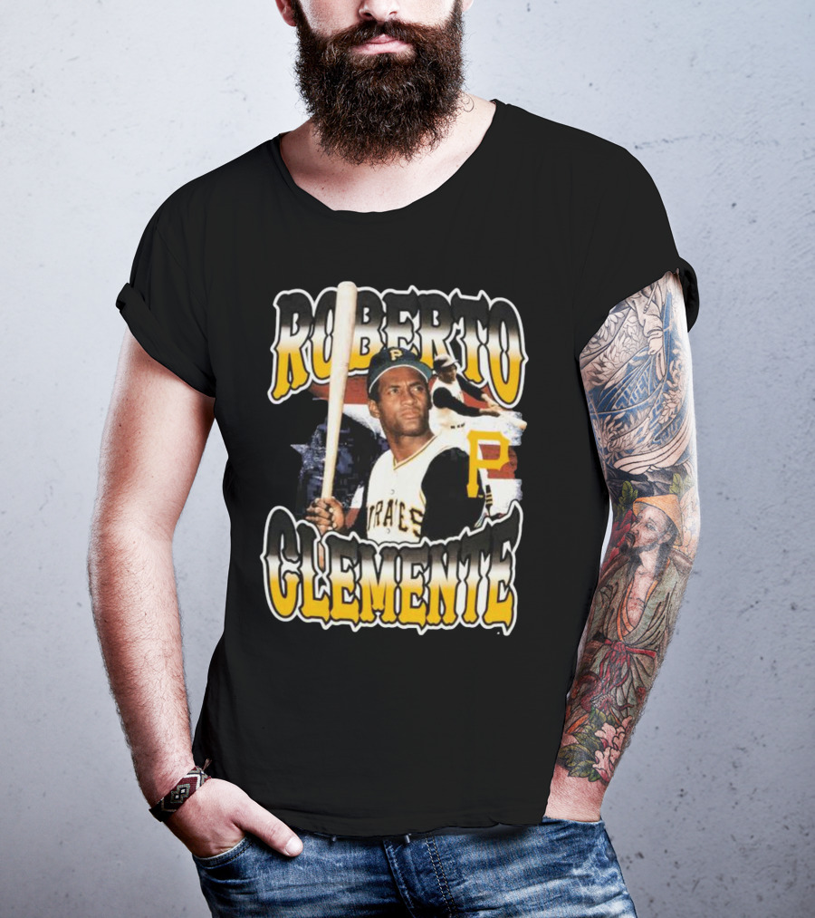 Roberto Clemente Heritage Pittsburgh Pirates Legend T-Shirt