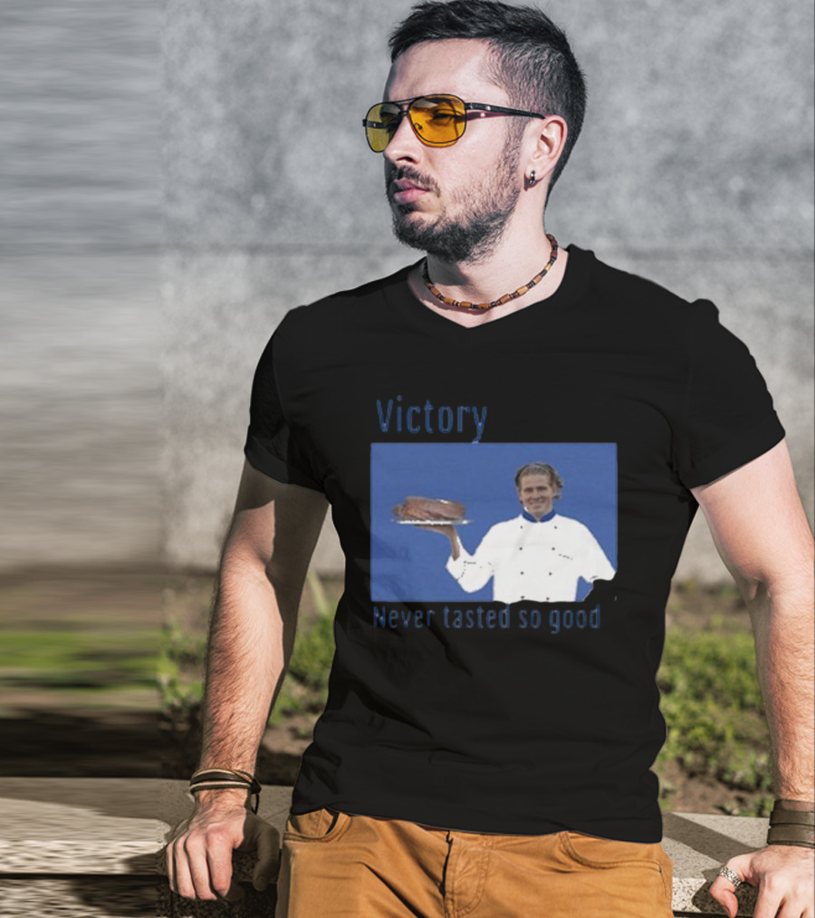 Victory Never Tasted So Good Chargers Justin Herbert Brisket T-Shirt