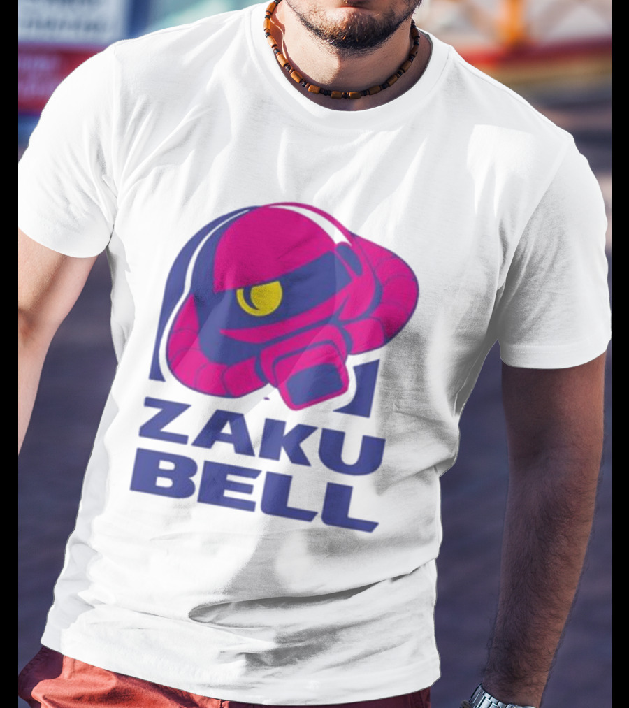 Dead Set Media Zaku Bell Mecha Fast Food Mashup T-Shirt
