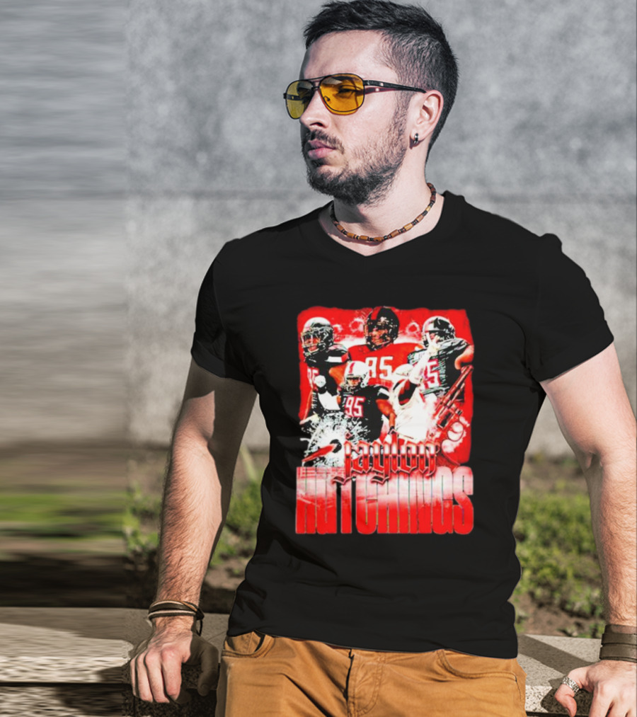 Jaylon Hutchings 95 Red Football Legends T-Shirt