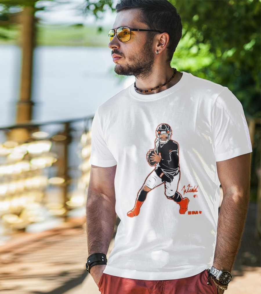Fields #1 NFLPA Signature Pose T-Shirt