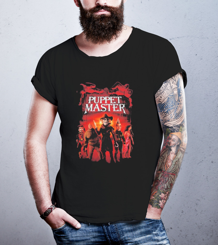 Puppet Master Strings Attached Horror Movie Characters T-Shirt